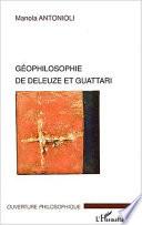 Géophilosophie de Deleuze et Guattari