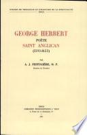 George Herbert poète, saint anglican (1593-1633)
