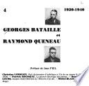 Georges Bataille et Raymond Queneau