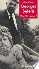 Georges Séféris : Qui êtes-vous ?