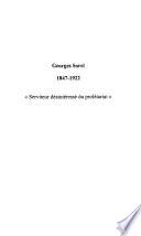 Georges Sorel, 1847-1922