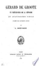 Gerard de Groote