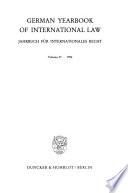 German Yearbook of International Law