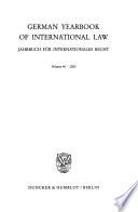 German Yearbook of International Law