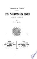 Gesta Normannorum ducum