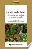 Gestion de l'eau