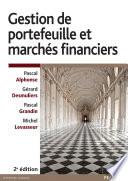 Gestion de portefeuille et marchés financiers