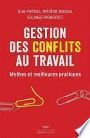 Gestion des conflits au travail