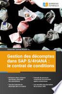 Gestion des décomptes dans SAP S/4HANA : le contrat de conditions