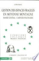 Gestion des espaces fragiles en moyenne montagne