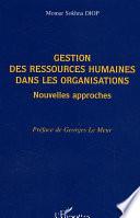 Gestion des ressources humaines dans les organisations