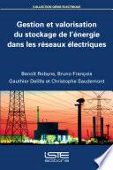 Gestion et valorisation du stockage de l’énergie dans les réseaux électriques