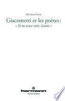 Giacometti et les poètes