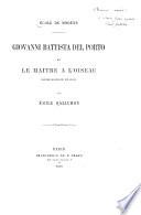 Giovanni Battista del Porto dit le maitre a l'oiseau