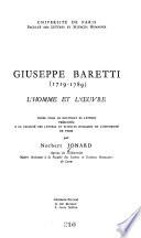Giuseppe Baretti (1719-1789)
