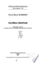Gloria gratiae