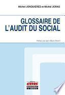 Glossaire de l'audit du social
