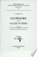 Glossaire de la Vallee D'yeres