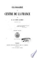 Glossaire du Centre de la France