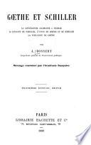 Goethe et Schiller
