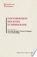 Gouvernement des juges et démocratie