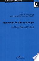 Gouverner la ville en Europe