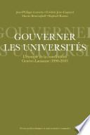 Gouverner les universités