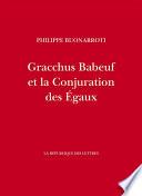 Gracchus Babeuf et la Conjuration des Égaux