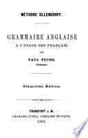 Grammaire anglaise à l'usage des français