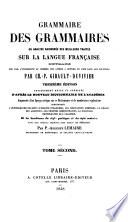 Grammaire des grammaires