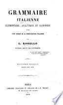 Grammaire italienne
