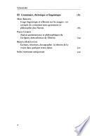 Grammairiens et philosophes dans l'Antiquité gréco-romaine
