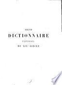 Grand dictionnaire universel du XIX siécle