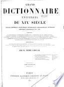 Grand dictionnaire universel du XIX siécle