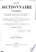 Grand dictionnaire universel du XIXe siècle: 1. -2. supplement. 1878- 90?