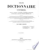 Grand dictionnaire universel du XIXe siècle: A-Z. 1805-76