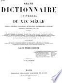 Grand dictionnaire universel du XIXe siècle