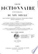 Grand dictionnaire universel du XIXe siècle