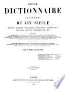 Grand dictionnaire universel du XIXe siècle