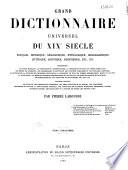 Grand dictionnaire universel du XIXe siècle