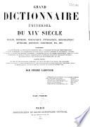 Grand dictionnaire universel du XIXe siècle