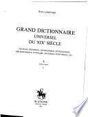Grand dictionnaire universel du XIXe siècle