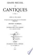 Grand recueil de cantiques