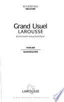 Grand Usuel Larousse