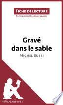 Gravé dans le sable (fiche de lecture)
