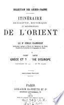 Grèce et Turquie d'Europe