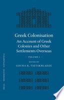 Greek Colonisation