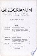 Gregorianum: Vol. 44