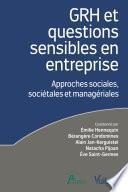 GRH et questions sensibles en entreprise