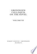 Groningen Colloquia on the Novel
